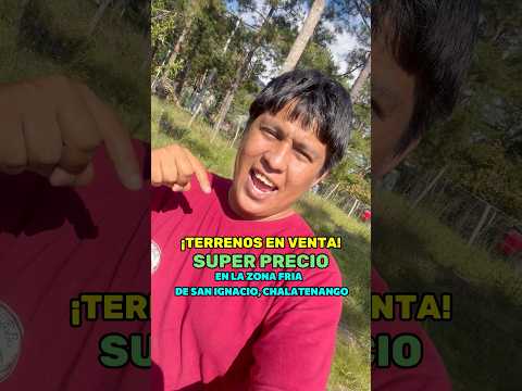 Vendo TERRENOS GRANDES en clima frío 🥶🥶 en San Ignacio, Chalatenango