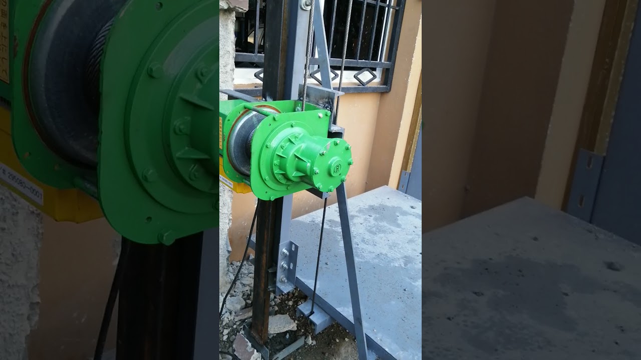 hacemos monta carga tipo ascensor