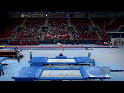 PIUNOV Oleg (AZE) - 2017 Trampoline Worlds, Sofia (BUL) - Qualification Trampoline Routine 1