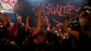 The Casualties - Police Brutality + Without Warning (15.02.2011 Paris, France @ La Miroiterie) [HD]