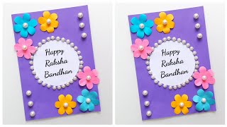 Easy & Beautiful Rakhi card • rakhi cards • handmade rakhi card for brother • rakhi card at home diy