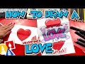 How To Draw A Love Attack Folding Surprise