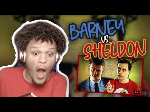 Barney Stinson vs. Sheldon Cooper Rap Battle Reaction!!!