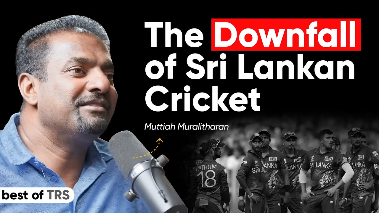 The Downfall of Sri Lankan Cricket Ft. Muttiah Muralitharan