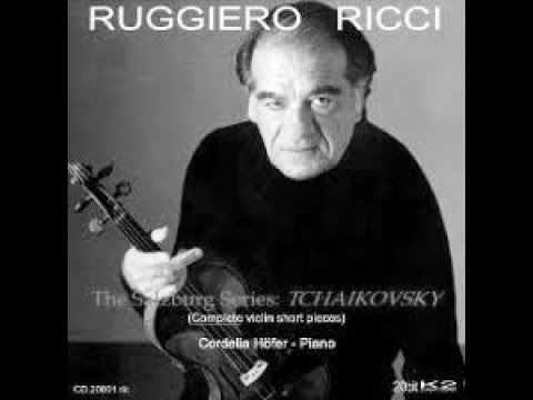 Tchaikovsky VIOLIN CONCERTO in D maJor, Op. 35    RUGGIERO RICCI