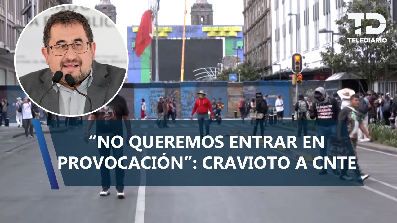 CdMx mantiene apertura de diálogo con CNTE: César Cravioto