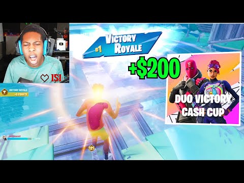 WINNING THE DUO CASH CUP with LIL BRO!