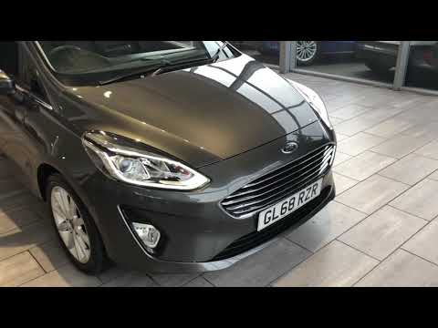 2018 68 Ford Fiesta 1.0 EcoBoost Titanium 5dr with Navigation  for sale at Thame Cars