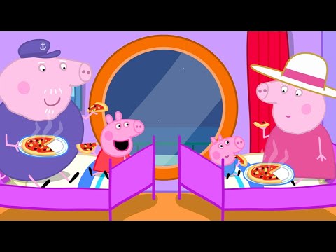 Pizza Night On The Cruise Ship ???? | Peppa Pig Official Full Episodes