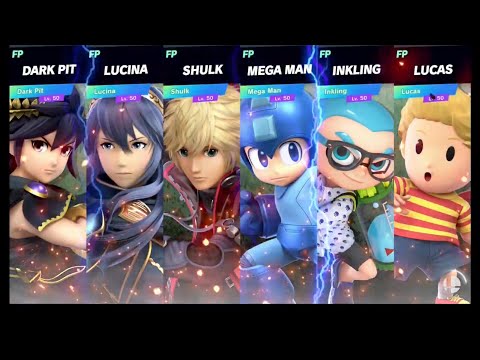 Super Smash Bros Ultimate Amiibo Fights   Request #10511 Light blue Inkling's favorites