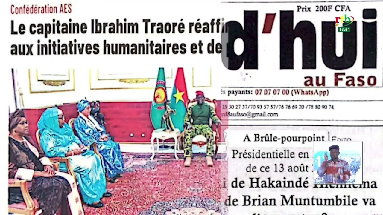 Revue de presse du 13 août 2026