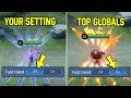 GLOBAL GUSION SECRET SETTINGS 2023 (auto fasthand 101%)