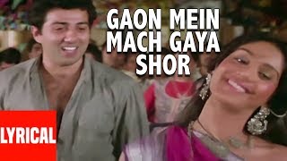 Gaon Mein Mach Gaya Shor Lyrical Video | Dacait | R.D.