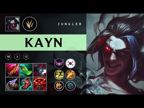 Kayn Jungle vs Aatrox - KR Master Patch 25.23