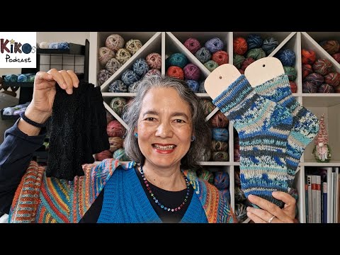 Kiko's Knitting Podcast #289 - Wrist Warmers & Socks