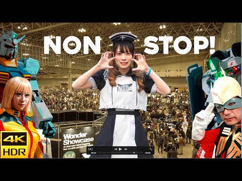 [4K HDR]ワンダーフェスト2024に日本のコスプレイヤーが大集合 ([4K HDR]Japanese Cosplayers Everywhere at WonderFest 2024)