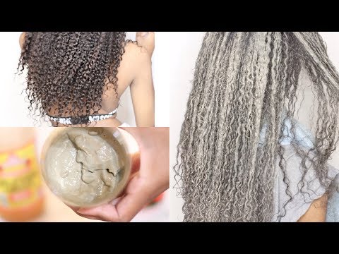 How to Define Curls with Bentonite Clay Hair Mask | Natural Hair! SAVE YOUR CURLS! Aztec Indian Clay Video