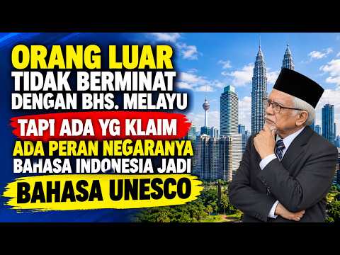 ORANG LUAR TAK BERMINAT DGN BM TAPI ADA YG KL41M PUNYA PERANAN BHS. INDONESIA JADI BAHASA UNESCO