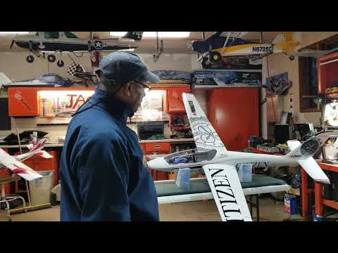 FMS Fox 3000M powered glider, UPDATE