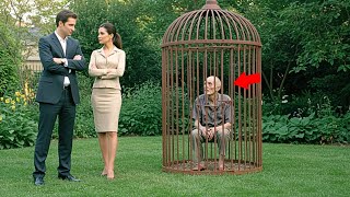 Marido E Esposa Trancam E Deixam O Velho Pai Sem Comer Em Uma Gaiola De Ferro E O Final...