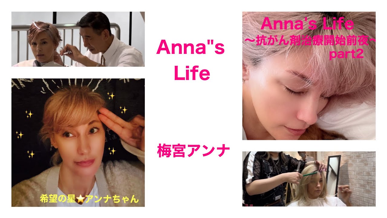 抗がん剤治療開始前夜 part 2 希望の星アンナちゃん @annaumemiya5989