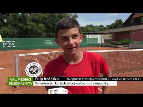 VALAŠSKÉ MEZIŘÍČÍ: Na tenisových kurtech se bojovalo o mistra republiky