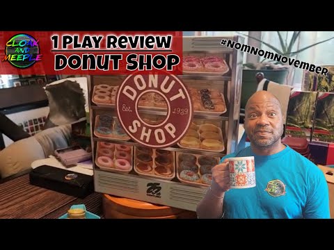 1 Play Review | Donut Shop | Nom Nom November