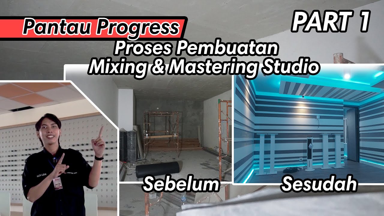 Beginilah Proses Pembuatan Studio Mixing & Mastering Profresional