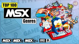 Top 100 MSX Games in Every Genre (1984 ~ 2023) [MSX1, MSX2, MSX2+, MSX turbo R, MSXdev] ᴴᴰ