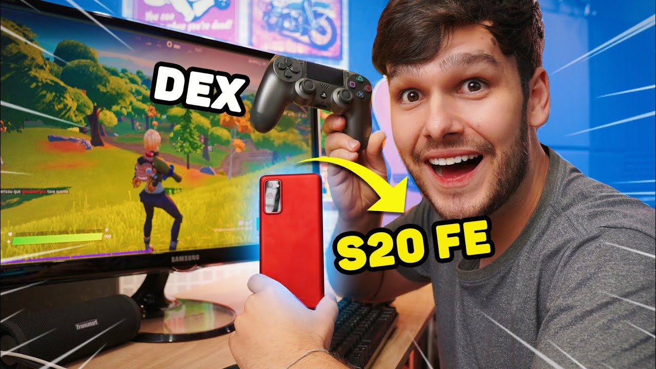 TRANSFORMEI MEU GALAXY S20 FE em um COMPUTADOR