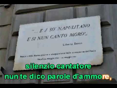 Silenzio, cantatore. De: Gaetano Lama