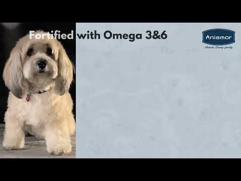 Solid pet dry food chicken meal fortified with omega 3&6 - a...