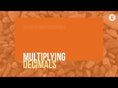 Multiplying Decimals