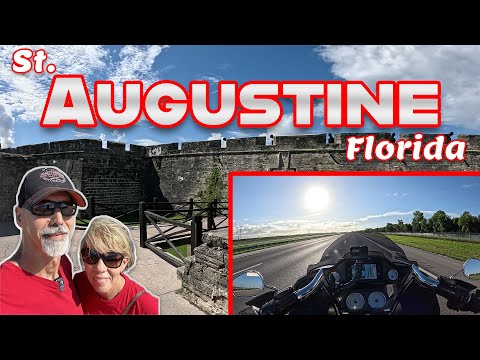 Ride To St. Augustine On A Harley-Davidson - #motorcycle #travel #motovlog