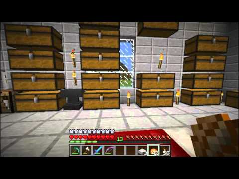 Let's Play Minecraft Survival Ep. 124 (We Finshed the Stairs and Went Caving)