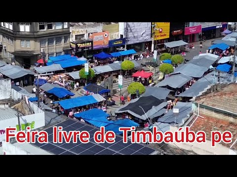 FEIRA LIVRE DO SÁBADO DE TIMBAÚBA PERNAMBUCO BRASIL 