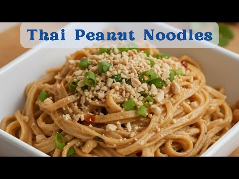 Cookin’ with Norma – Quickie Tuesday: Thai Peanut Noodles (10‑Minute Dinner)