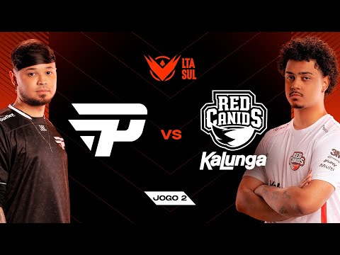 RED x PAIN (Jogo 2) | LTA Sul 2025 - Etapa 3 |  RED Canids Kalunga x paiN Gaming | Md5