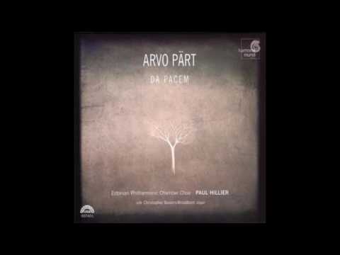 Arvo Pärt - Da Pacem [Estonian Philharmonic Chamber Choir/Paul Hillier] (2006)
