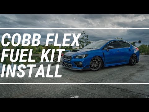COBB FLEX FUEL KIT INSTALL | E85 | 2015 SUBARU WRX | 2016 2017 2018