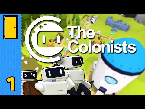 Adorable Base Building Bots! | The Colonists - Part 1