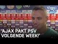 Noa Lang weet het zeker: 'Ajax pakt PSV volgende week' | VERONICA INSIDE