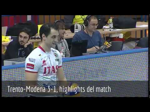 Trento-Modena 3-1, gli highlights del match