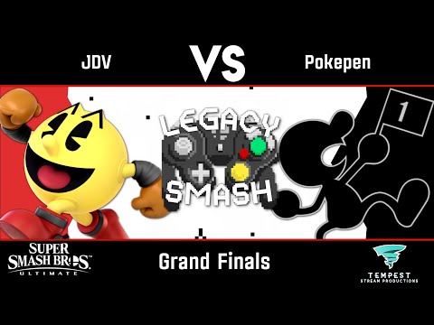JDV (Pac-Man) VS Pokepen (Game & Watch) - Grand Finals - Legacy Smash #19