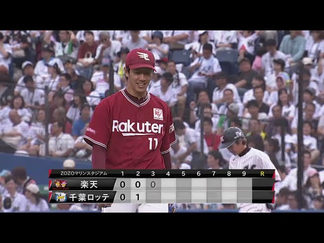 【7回裏】イーグルス・岸が安定した投球で今日もしっかりと先発の役割を果たす!! 2018/9/16 M-E