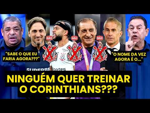 E AGORA??? “O CORINTHIANS RECEBEU TRÊS ‘NÃOS’, gente! E A INFORMAÇÃO é que…” E O NOVO TÉCNICO?
