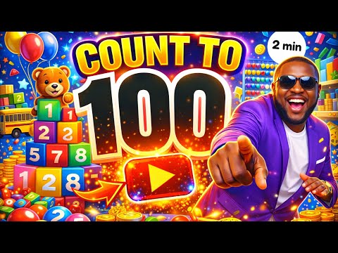 Count to 100 | MISTER B | Kids Songs + Nursery Rhymes | Learn to Count from 1 to 100