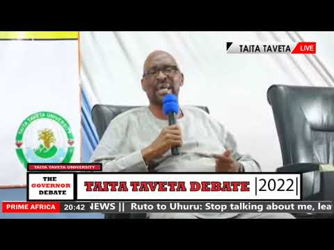 DAN MWAZO / JOHN MRUTTU FACE OFF || TAITA TAVETA DEBATE 2022