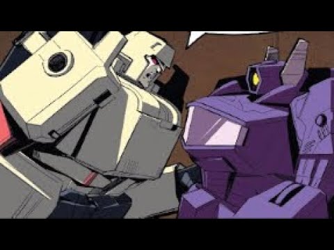 Transformers idw (2019) issue 10: Megatron and Shockwave’s conversation comic dub
