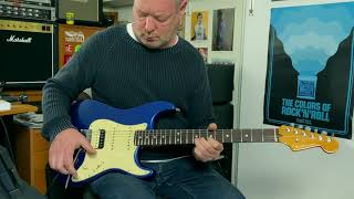 Video thumbnail for 2019 Fender American Ultra Stratocaster® HSS: 5 minutes with... by Brett Kingman